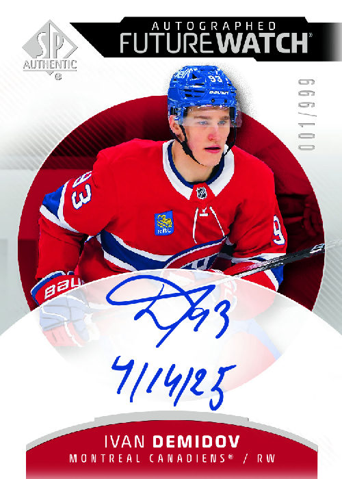 149 Ivan Demidov - Montreal Canadiens RC