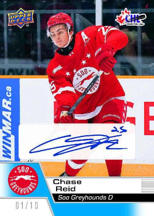 41 Chase Reid - Sault Ste. Marie Greyhounds